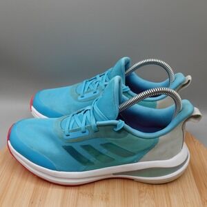 Adidas Shoes Mens 5.5 Womens 7 Running Sneakers Blue Athletic FY2372 Flaws